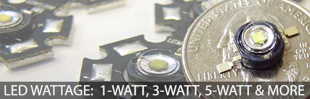 afbreken orgaan baai 1-Watt, 3-Watt & High Wattage LEDs Explained