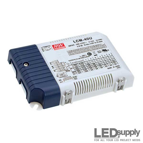 LCM-U Series Mean Well Multi-Output CC LED Drivers
