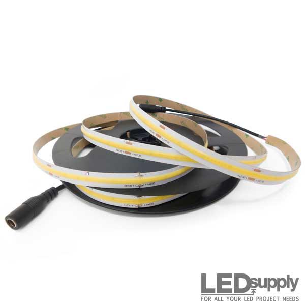 LED COB Flexible Tape Lights 24V DC - Step 1 Dezigns