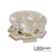 10511 Carclo Lens - 3-Up Frosted Narrow Spot LED Optic