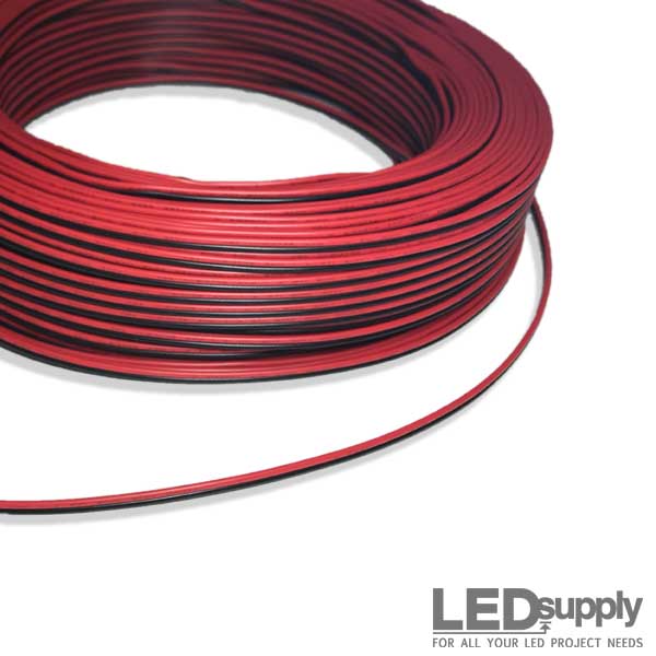 Solid Core 22 Gauge Guitar Circuit Wire-Red